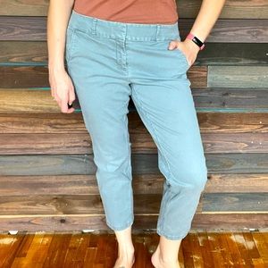 Ann Taylor Loft grey crop pants